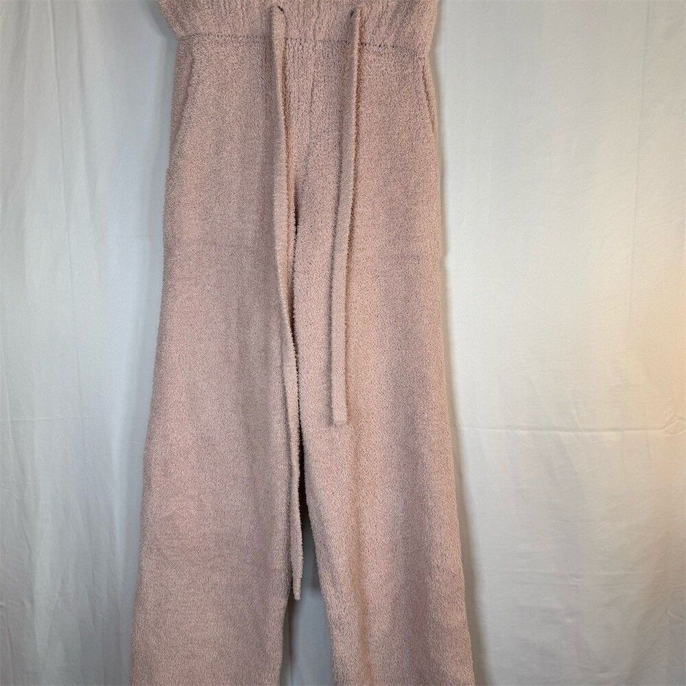 Member’s Mark Cozy Lounge Pants Womens Size S Blush Pink Plush Fleece